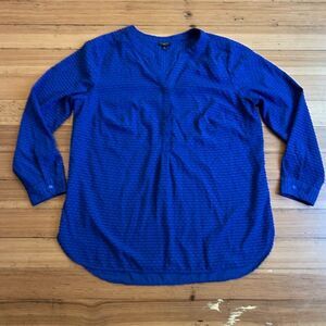 Talbots textured popover. Size X.